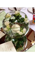 Freesia Fishbowl weddings Flowers